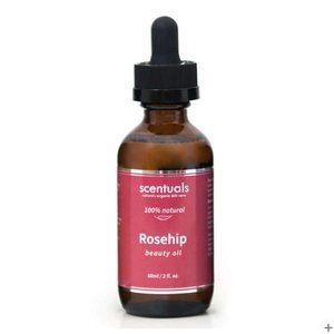Scentuals Rejuvenating Rosehip Beauty Oil Blend 100% Natural Full Size 2 oz NEW